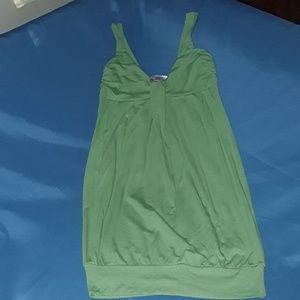 🐙EUC Celebrity Pink Lime Green Dress - Medium